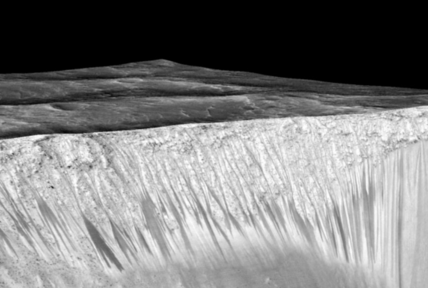 Mars-Mysterium gelöst: Dunkle Streifen