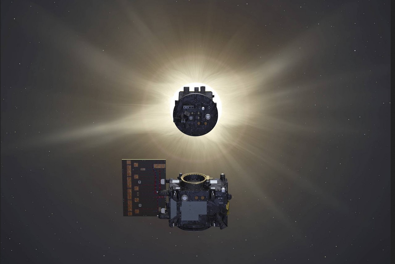 Erstmals künstliche Sonnenfinsternis im All simuliert