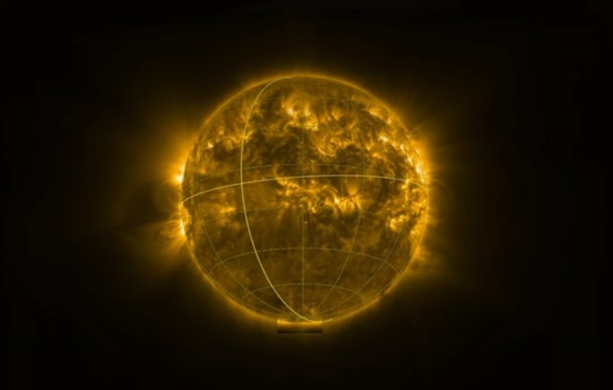Erstmals fotografiert Südpol der Sonne