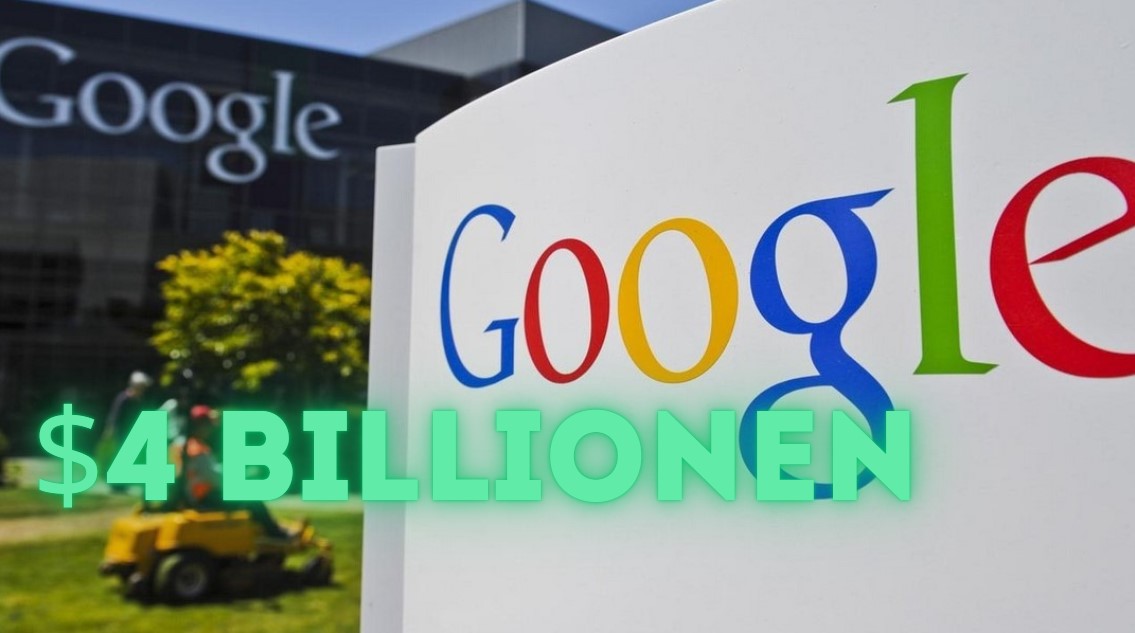 Alphabet erreicht 4 Billionen Dollar