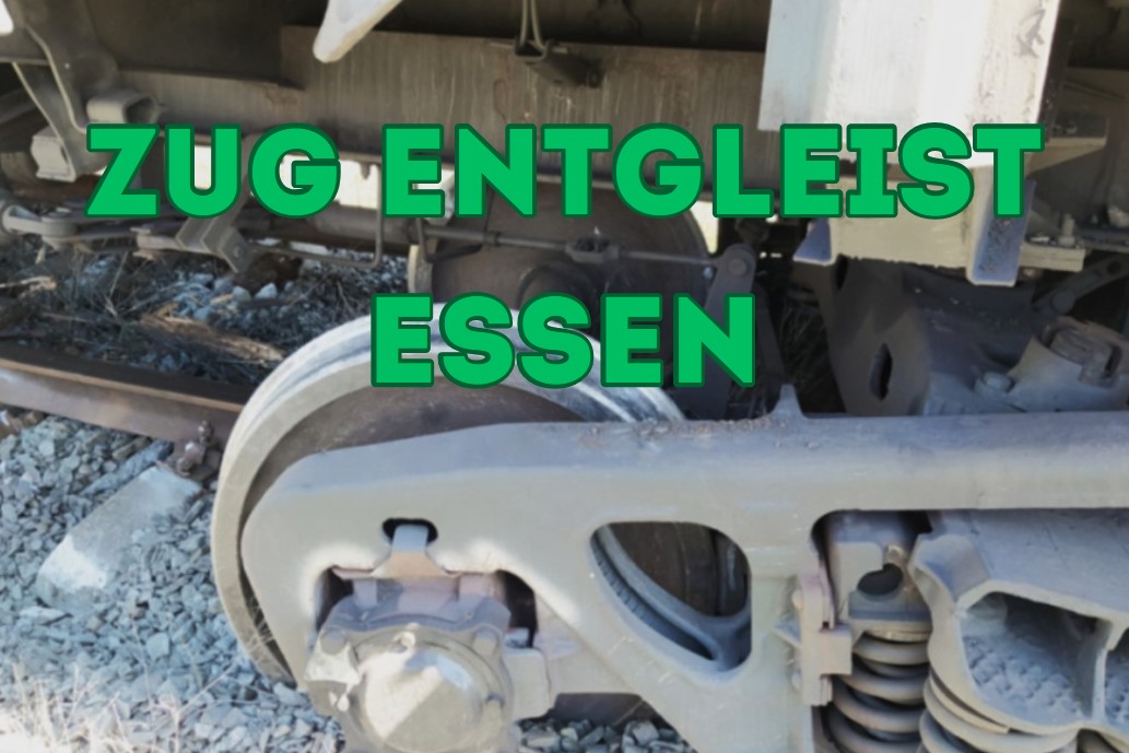Entgleisung in Essen