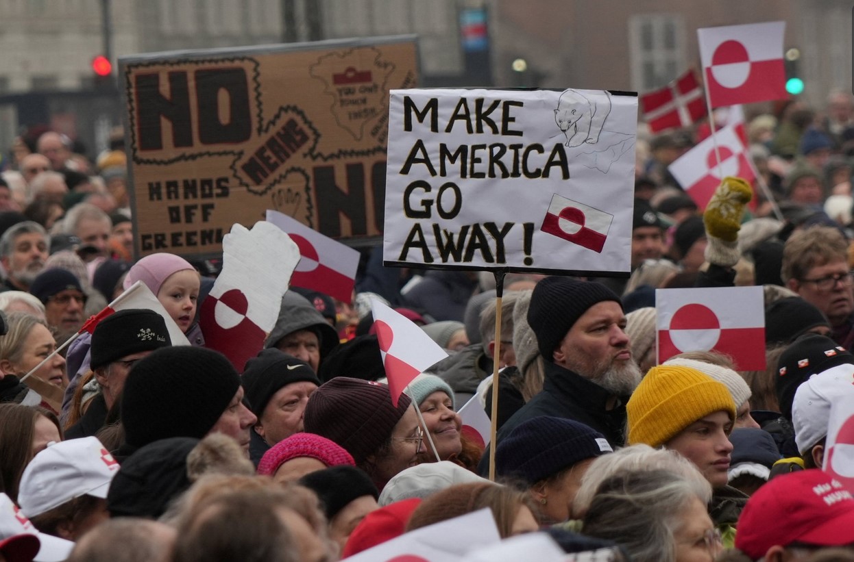 Proteste in Dänemark wegen Trumps Drohungen