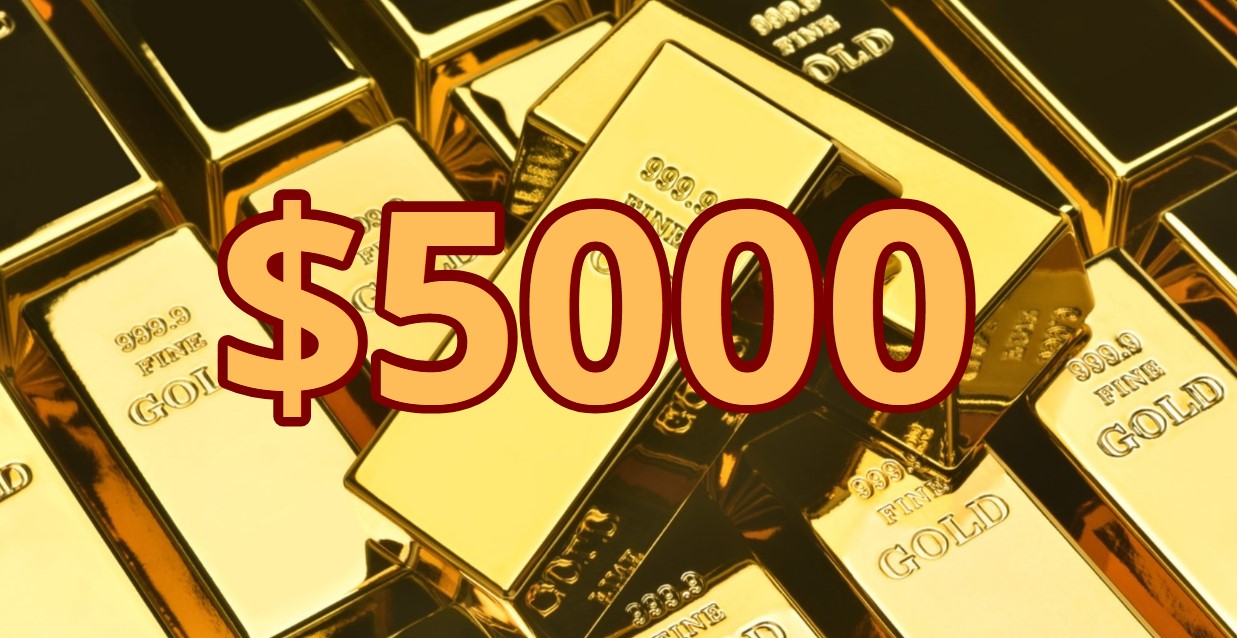 Goldpreis 5.000 US-Dollar