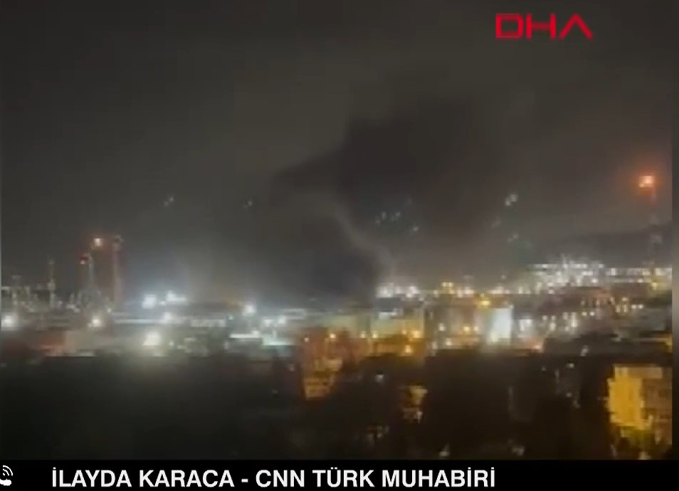 Explosion und Brand nahe Istanbul