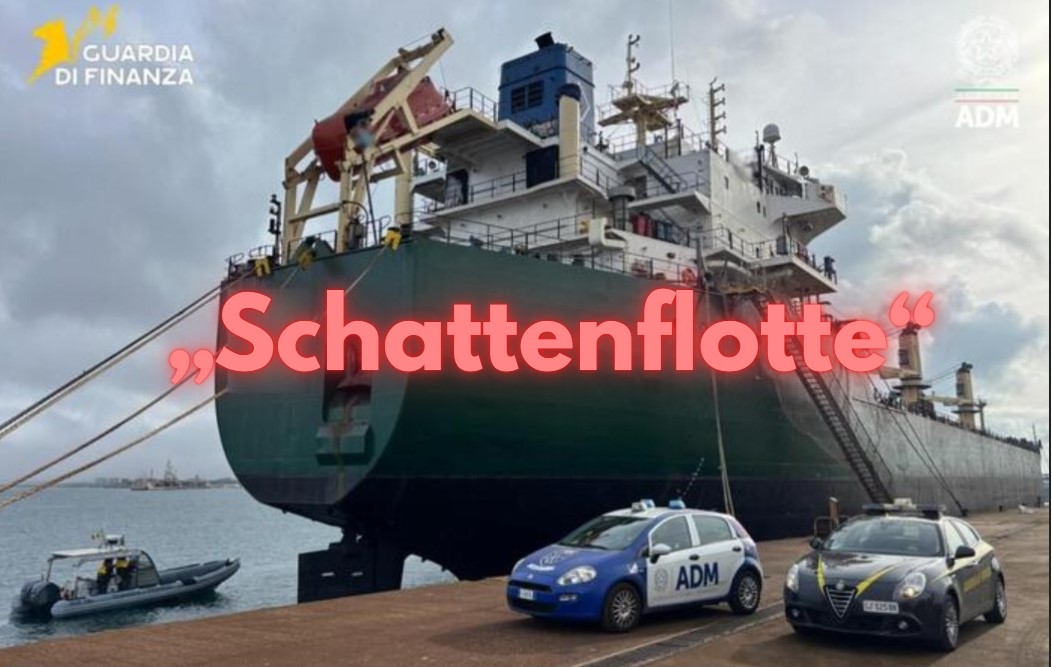 Italien beschlagnahmt Schiff aus Russlands „Schattenflotte“