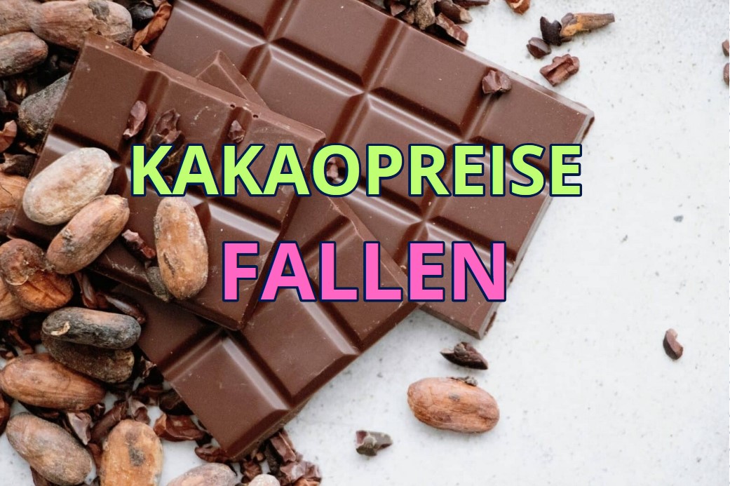 Kakaopreise fallen auf tiefsten Stand