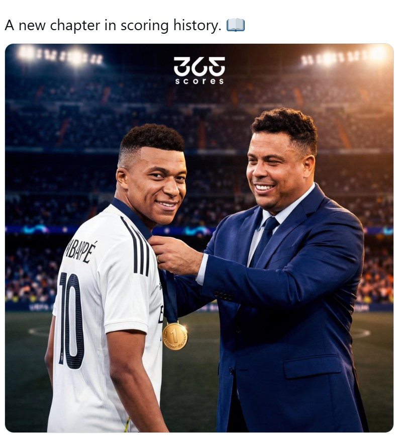 Mbappé überholt Ronaldo bei der Anzahl