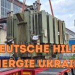 🇩🇪🇺🇦 Transformator aus deutschem Kraftwerk in der Ukraine eingetroffen