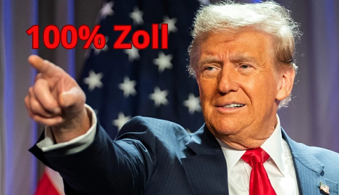 Trump droht Kanada mit 100-Prozent-Zöllen