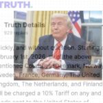 Trump verhängt Zölle gegen Verbündete wegen Grönland-Streit