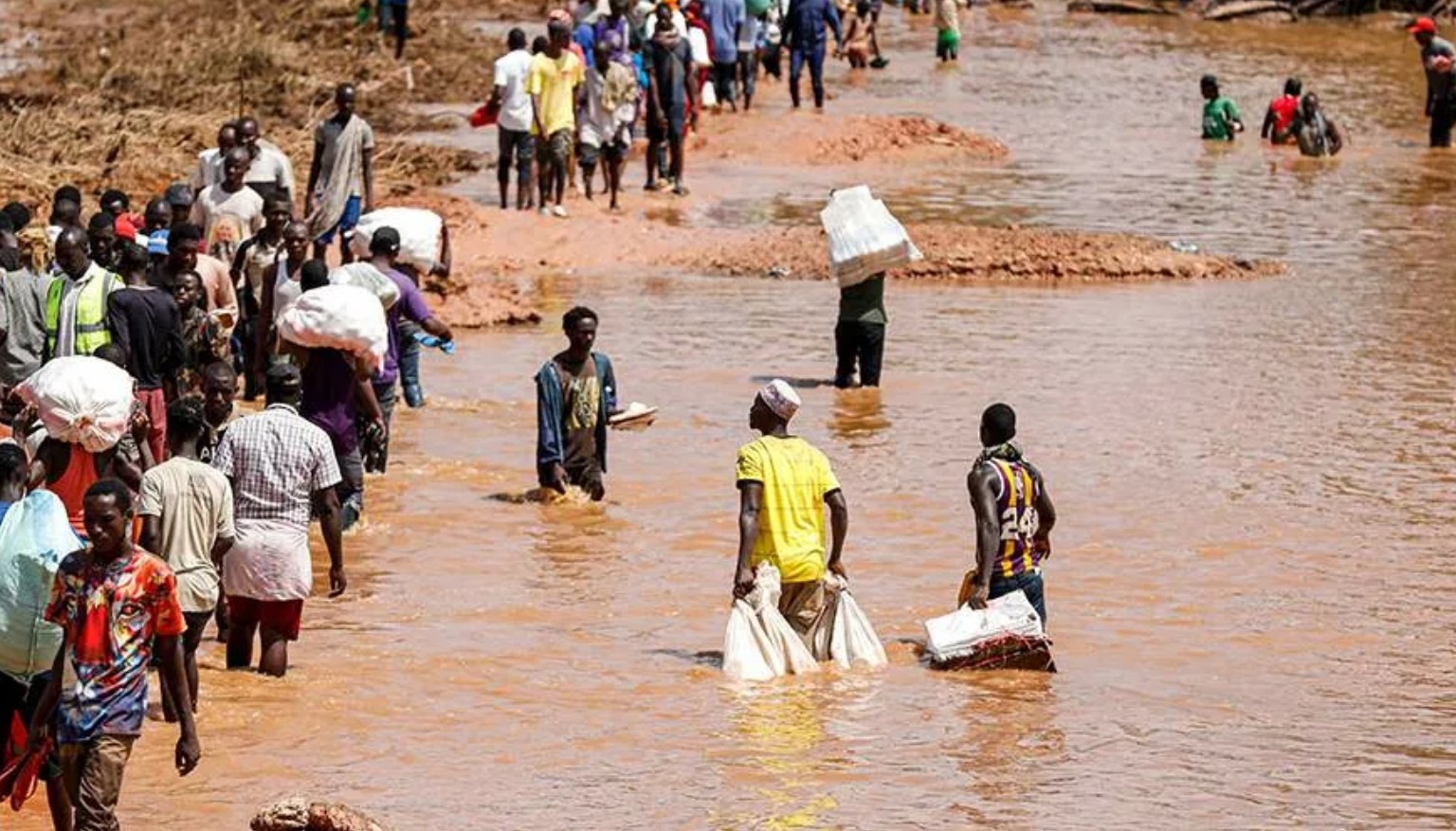 Überschwemmungen im südlichen Afrika