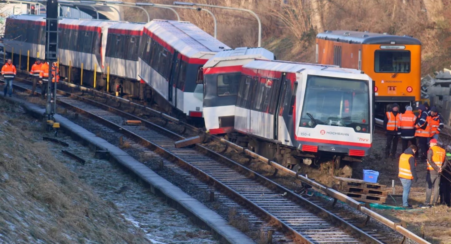 U-Bahn-Unfall in Hamburg