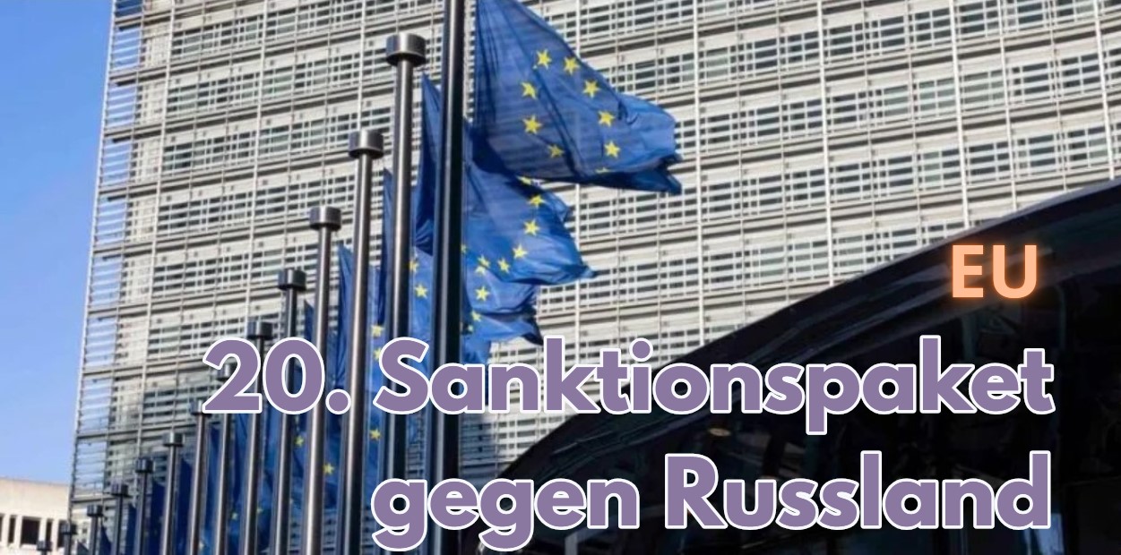 EU stellt 20. Sanktionspaket gegen Russland vor