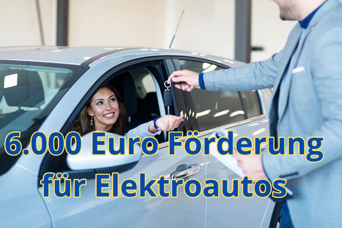 6.000 Euro Förderung für neue Elektroautos ab 2026
