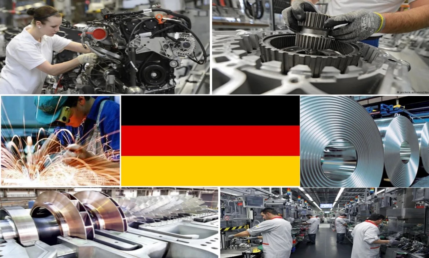 Deutsche Industrie meldet steigende Auftragseingänge