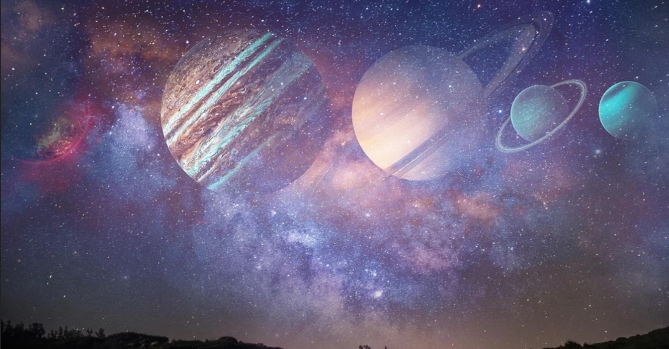 Seltener Planetenparade Ende Februar