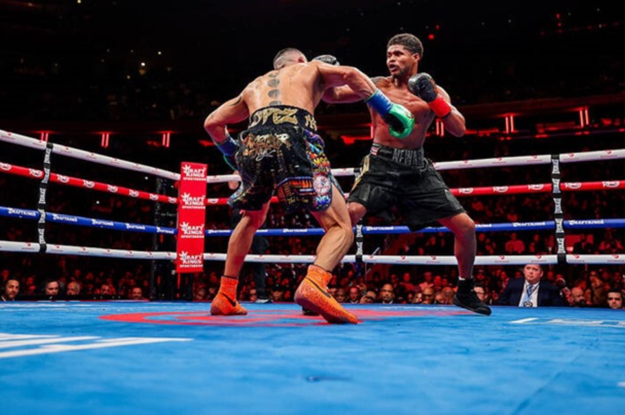 Shakur Stevenson besiegt Teofimo Lopez