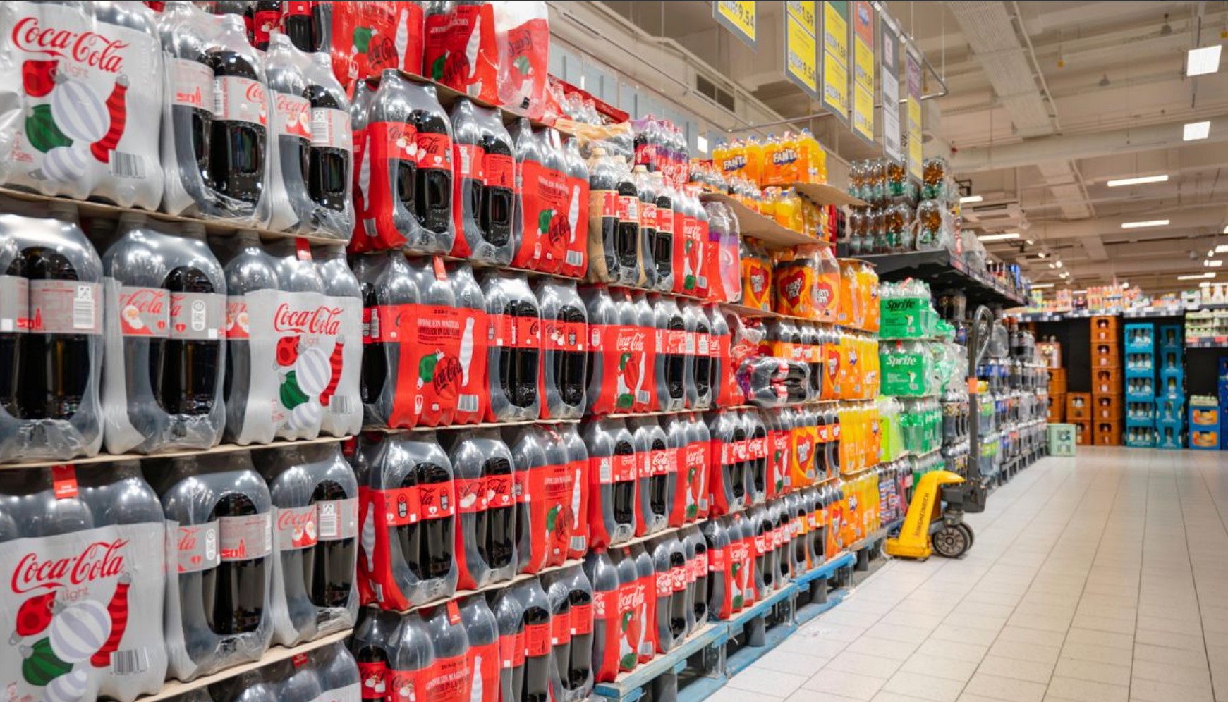 Deutschland führt bei Zucker aus Getränken in Westeuropa