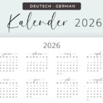 Die wichtigsten Ereignisse des Jahres 2026 in Deutschland